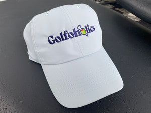 Golfoholics Ice White Performance Cap